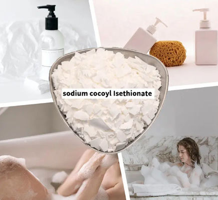 Sodium Cocoyl Isethionate سطح فعال آنیونی که به عنوان یک امولسیفیر در پاک کننده صورت استفاده می شود
