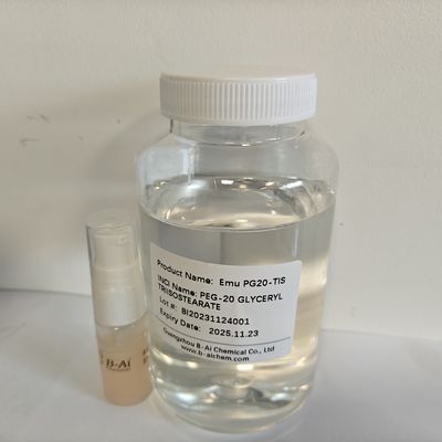 Cas 86846 21 1 Peg 20 گلیسریل تریاسوسترات پاک کننده آرایش پوست