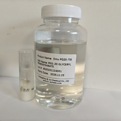 Cas 86846 21 1 Peg 20 گلیسریل تری ایزوتارات مایع پاک کننده آرایش پوست